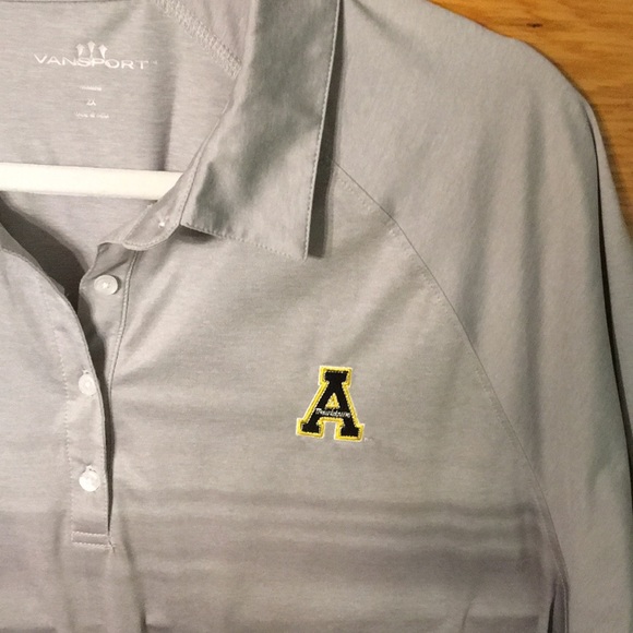 Appalachian State Gray Gradient Women’s Golf Shirt Size 2X - Picture 2 of 9